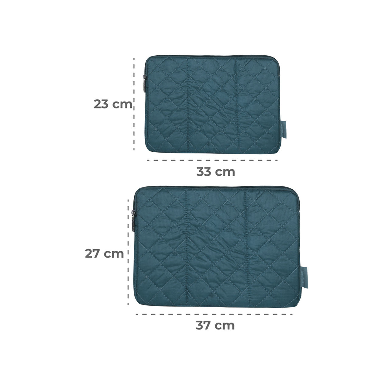Estuche Laptop Puffer Azul