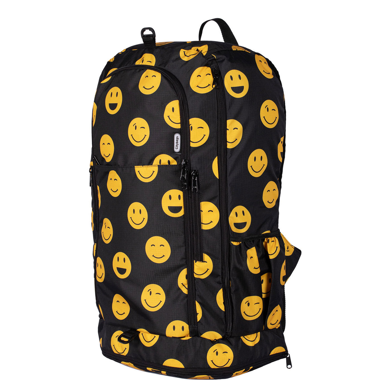 Morral Aventura ULTRA Plegable Estampado Happy Citybags Multicolor