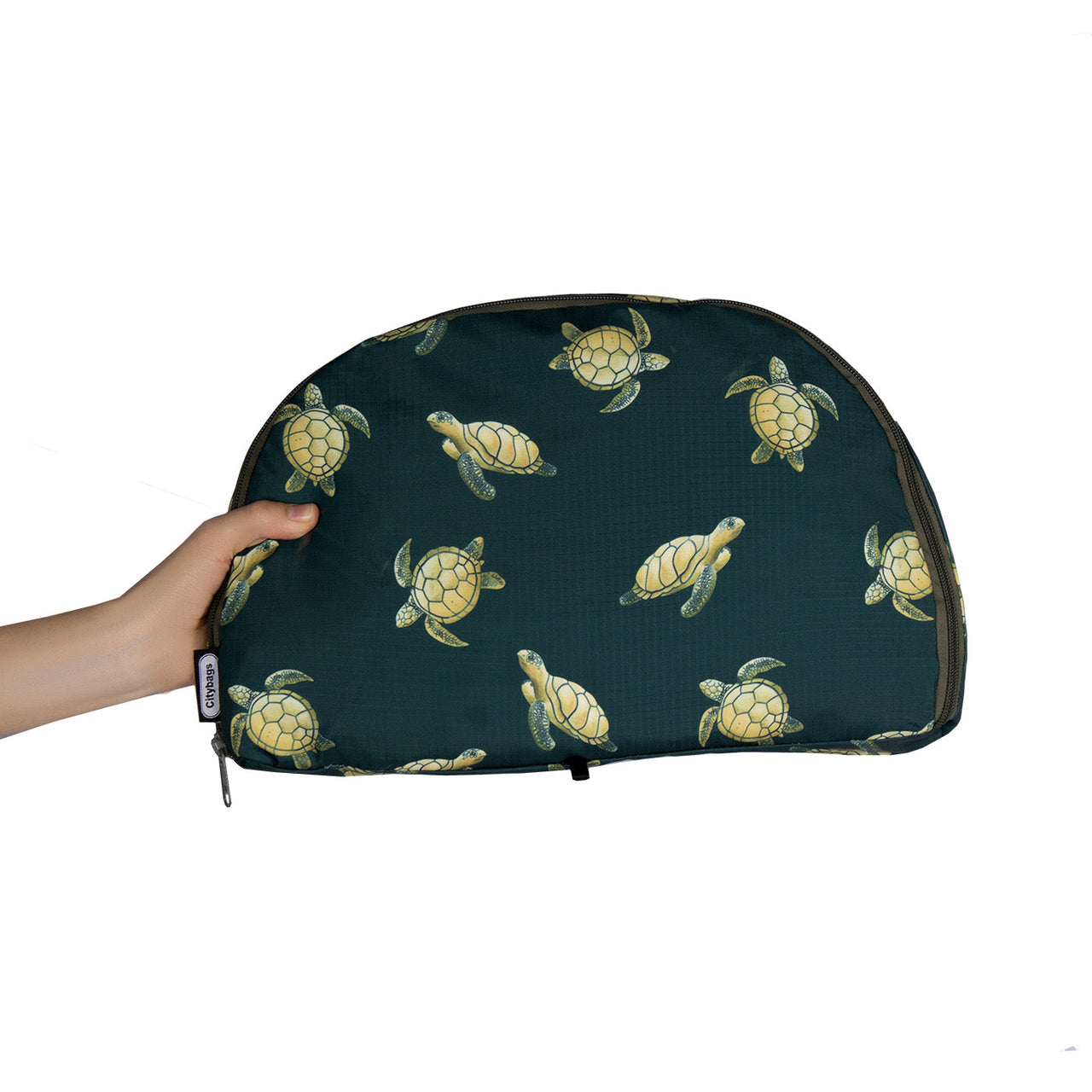 Morral Aventura ULTRA Plegable Estampado Tortugas Citybags Multicolor