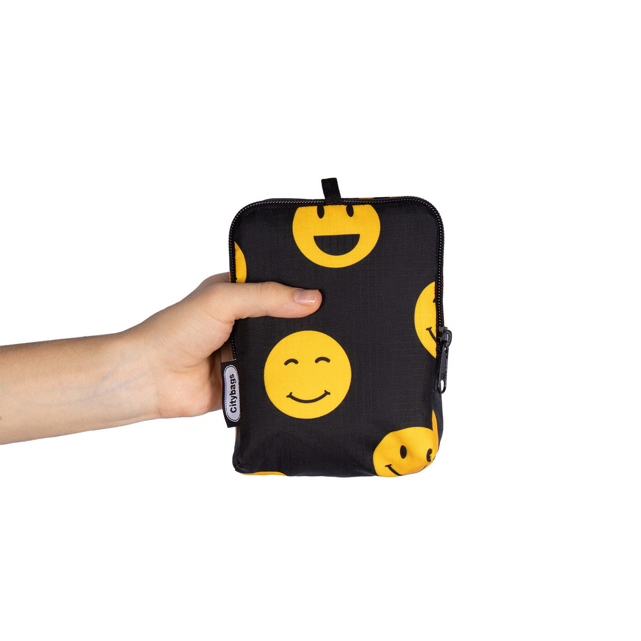 Morral Plegable ULTRA Estampado Happy Citybags Multicolor