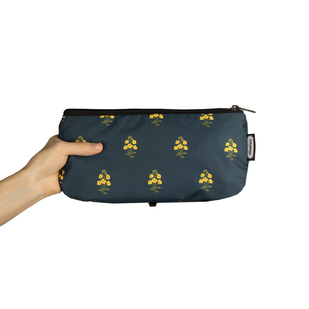 Bolso City Manos Libres ULTRA Plegable Estampado Lirios Multicolor