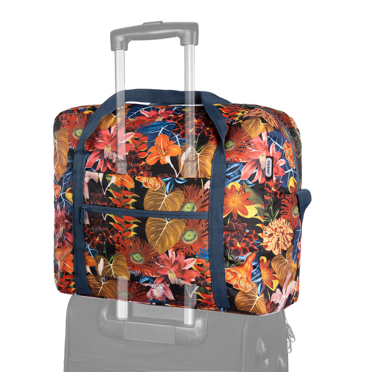 Maleta Articulo Personal  Plegable ULTRA Estampado Paraiso Citybags Multicolor