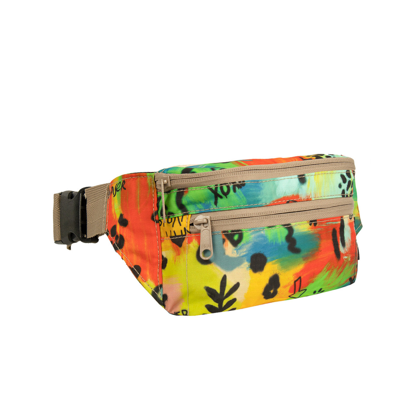 Canguro Plegable ULTRA Estampado Graffiti Citybags Multicolor
