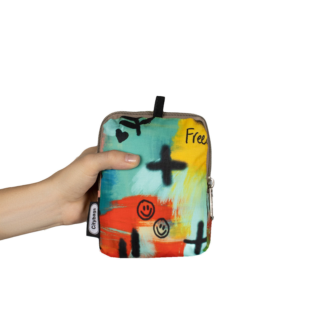 Morral Plegable ULTRA Estampado Graffiti Citybags Multicolor