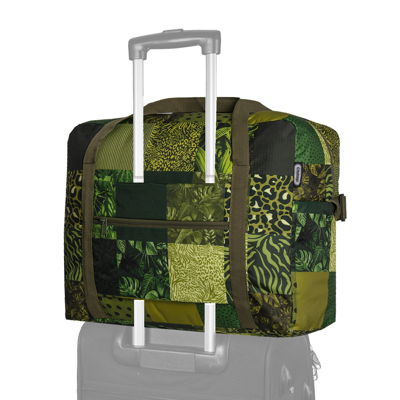 Maleta Articulo Personal  Plegable ULTRA Estampado Green Citybags Multicolor