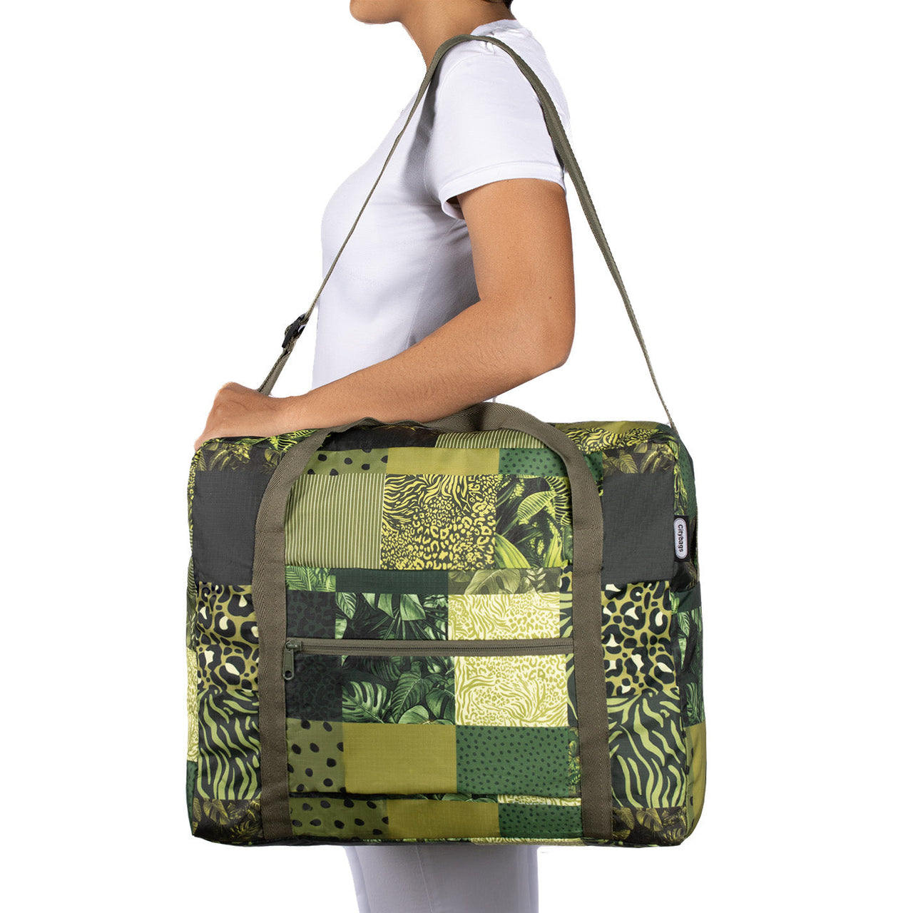 Maleta Articulo Personal  Plegable ULTRA Estampado Green Citybags Multicolor