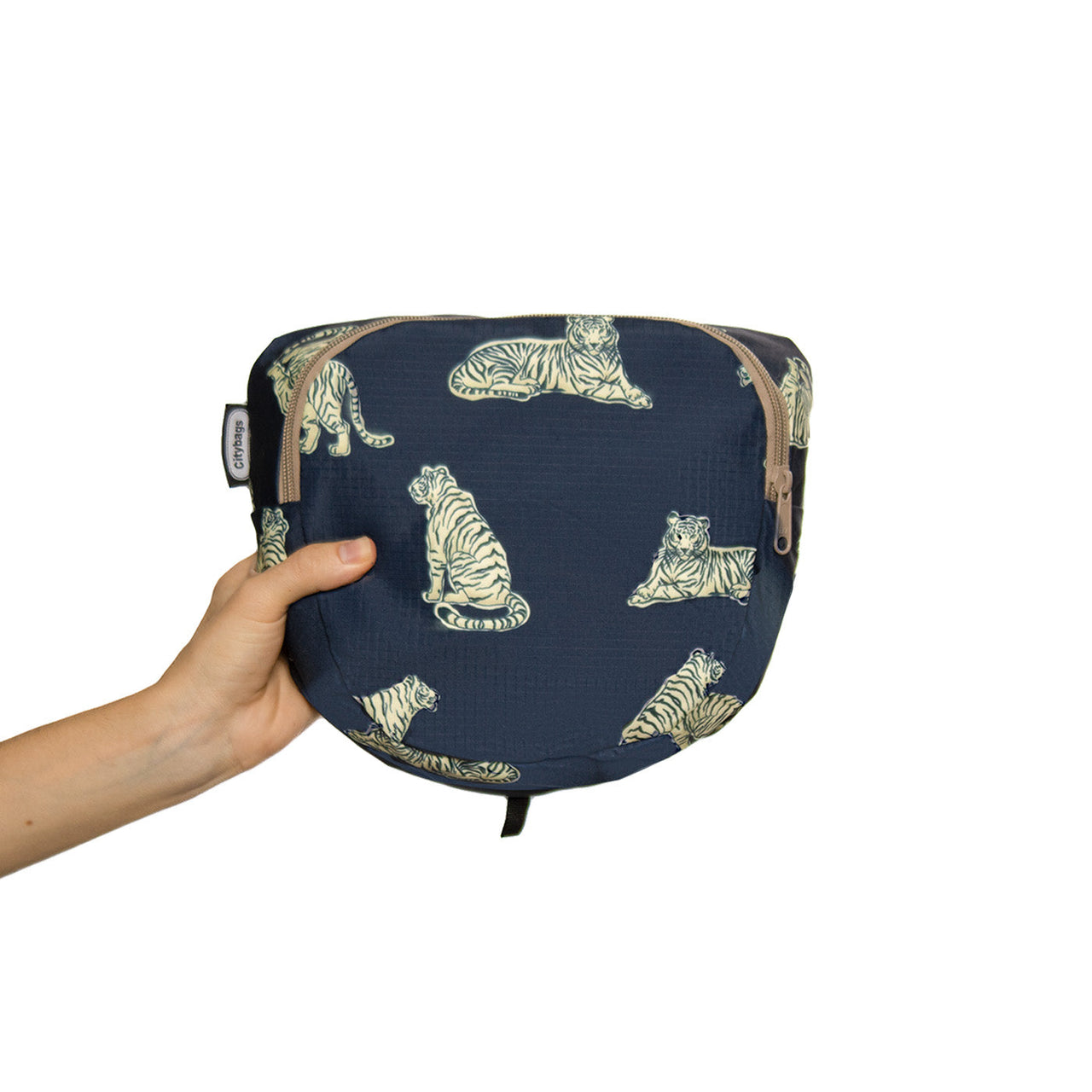 Morral Viajero ULTRA Plegable Estampado Tigres Citybags Multicolor