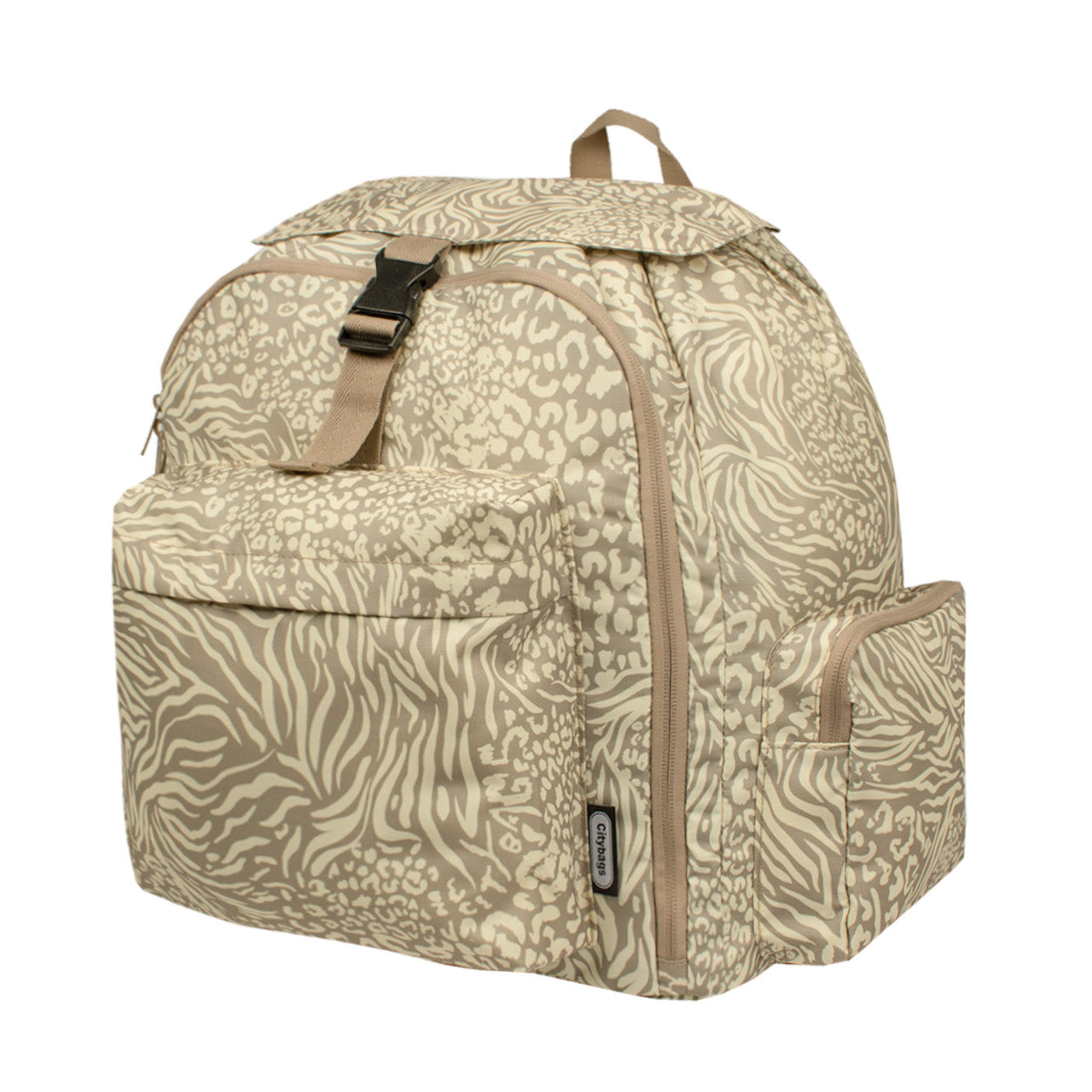 Morral Mochilero XL ULTRA Estampado Sahara Citybags Multicolor