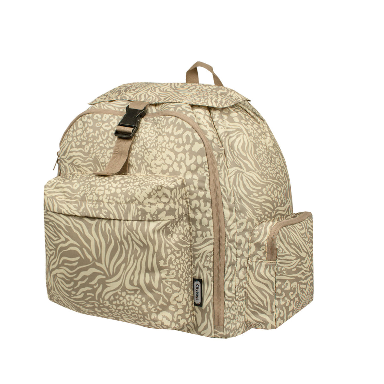 Morral Mochilero Pequeno ULTRA Estampado Sahara Citybags Multicolor