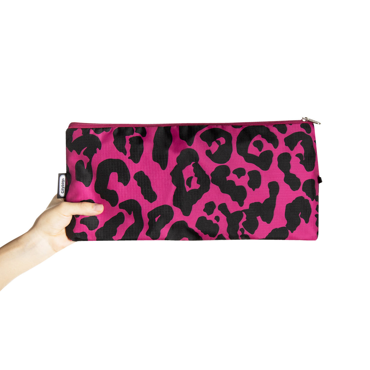 Maleta M ULTRA Plegable Estampado Viva Magenta Citybags Multicolor