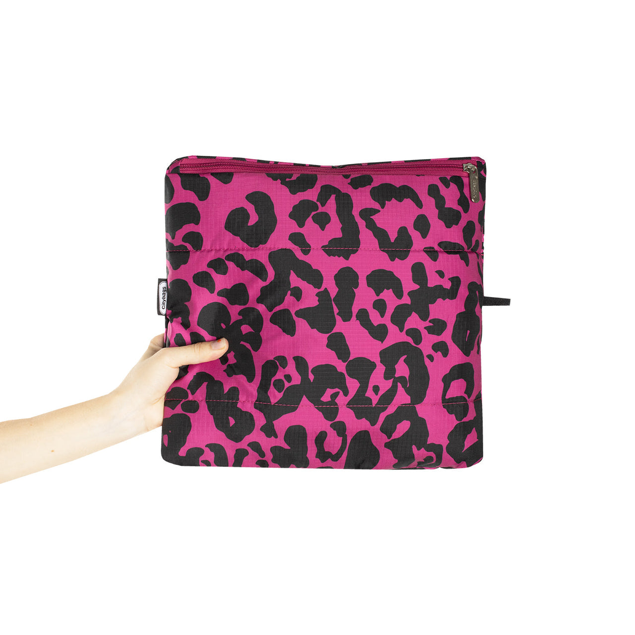 Morral Mochilero XL ULTRA Estampado Viva Magenta Citybags Multicolor