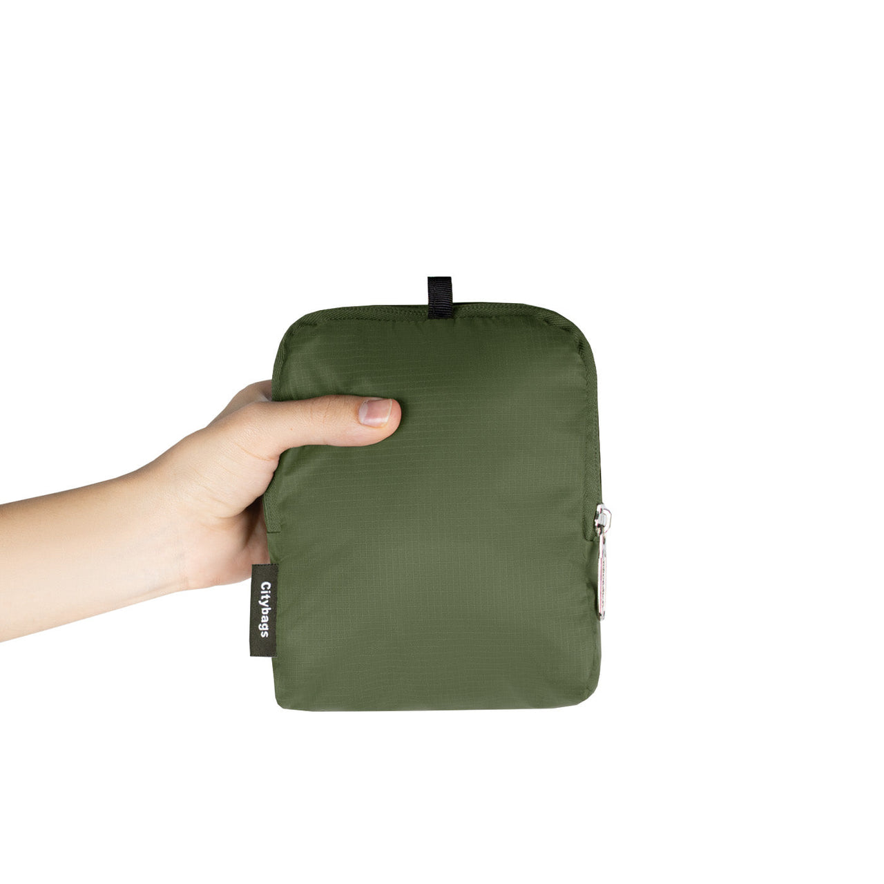 Morral Plegable Citybags Verde Militar