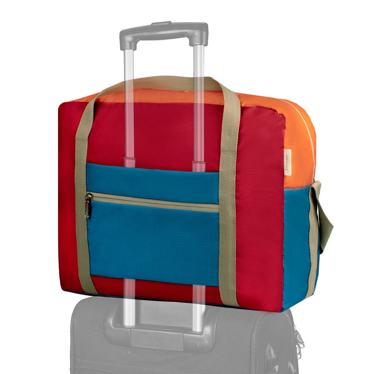 Maleta Articulo Personal  Plegable ULTRA Estampado Guajira Citybags Multicolor