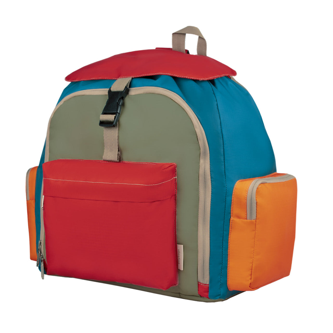 Morral Mochilero XL ULTRA Estampado Guajira Citybags Multicolor