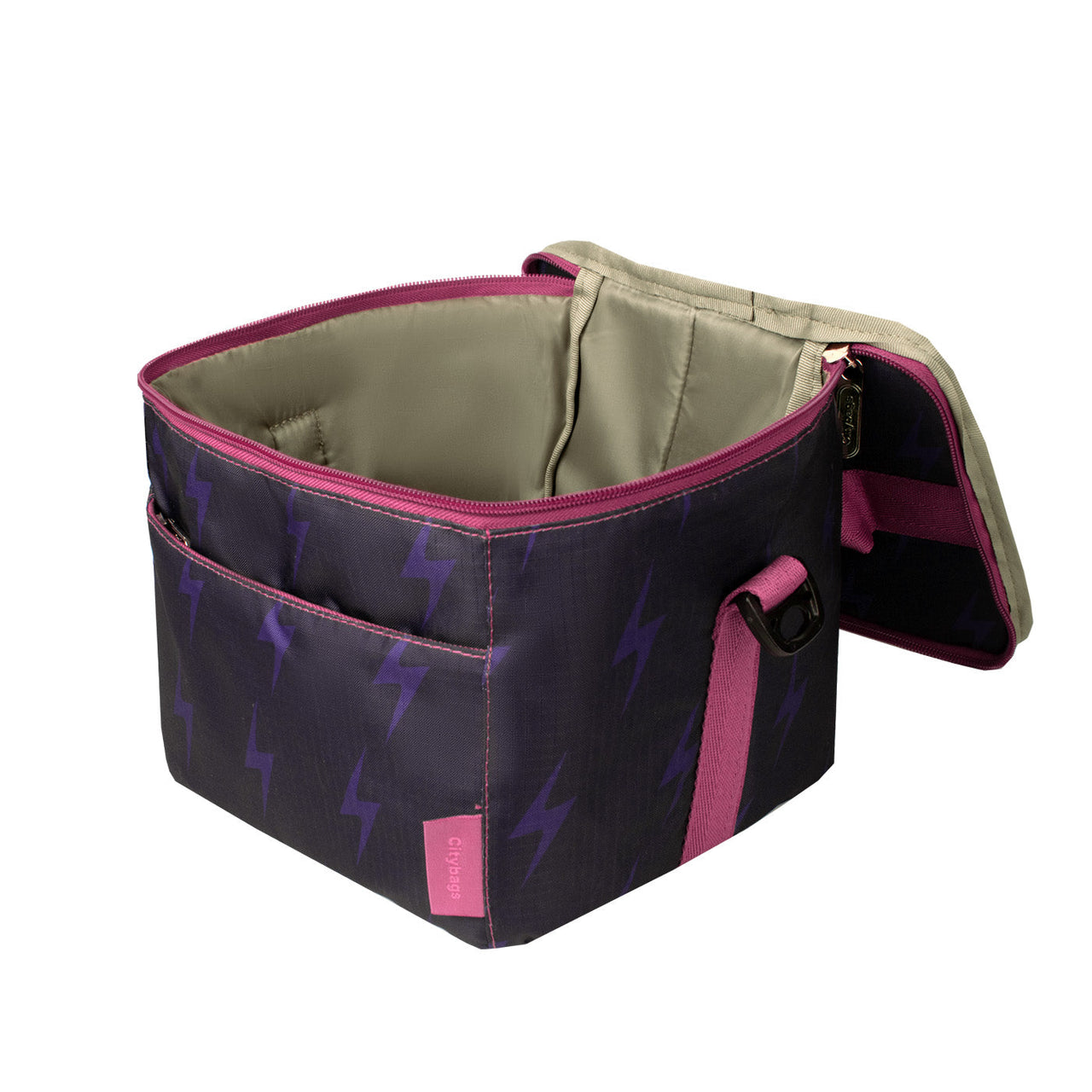 Lonchera Clasica Ultra Citybags Estampado Flash