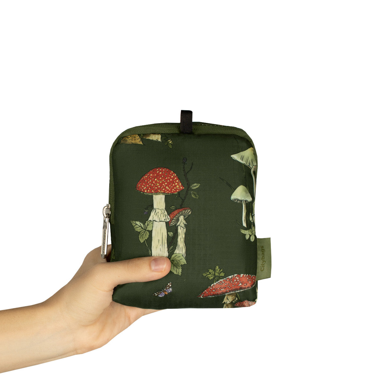 Morral Plegable ULTRA Estampado Fungi Citybags Multicolor