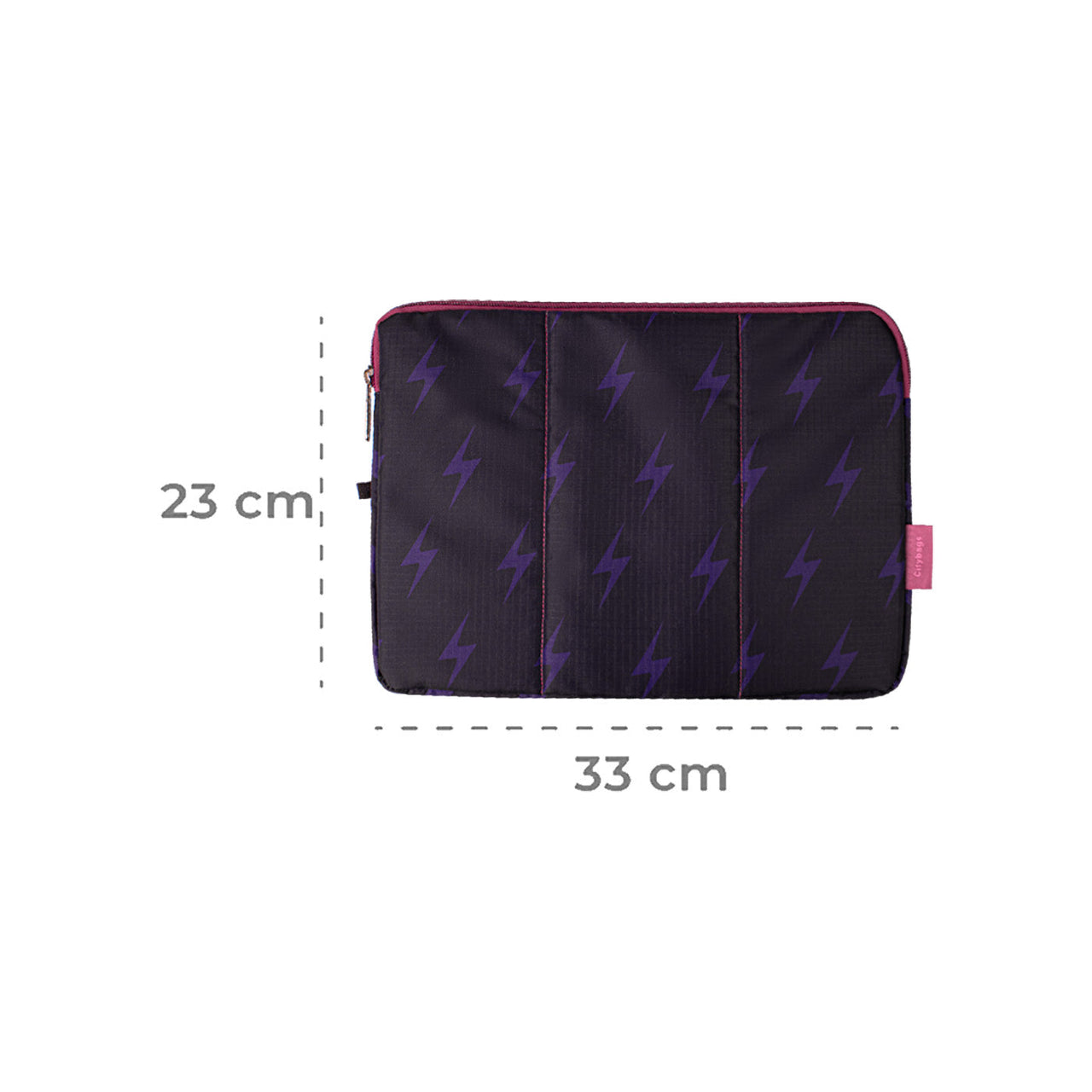 Estuche Laptop Pequeño ULTRA Estampado Flash Citybags Multicolor 33x23x2