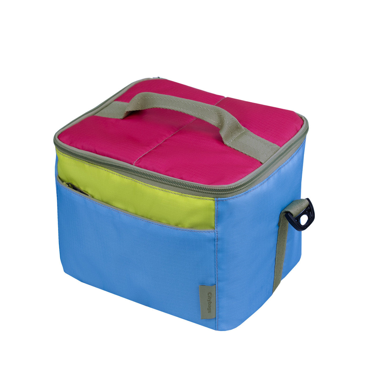 Lonchera Clasica Ultra Citybags Estampado Neon