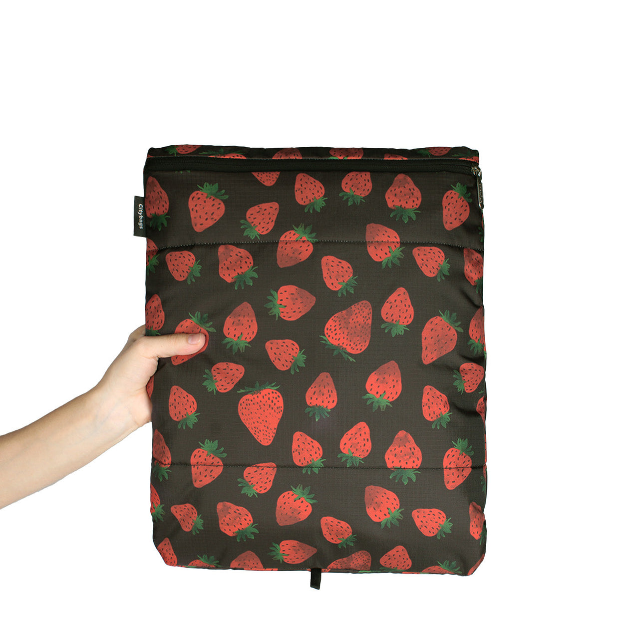 Morral Explorador Ultra Estampado Fresas Citybags