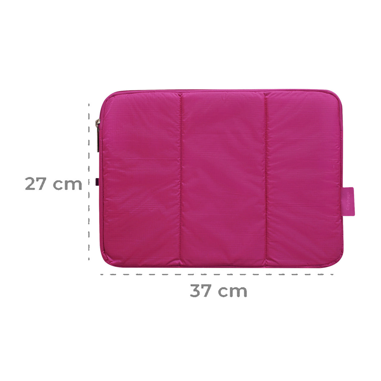 Estuche Laptop Citybags Fucsia