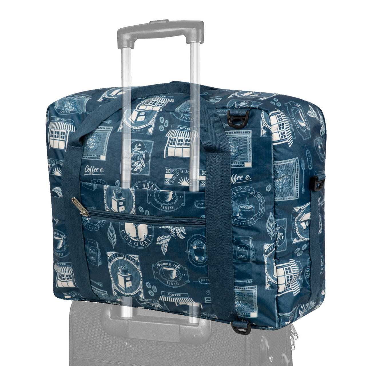 Maleta Articulo Personal Plegable ULTRA Estampado Cafetero