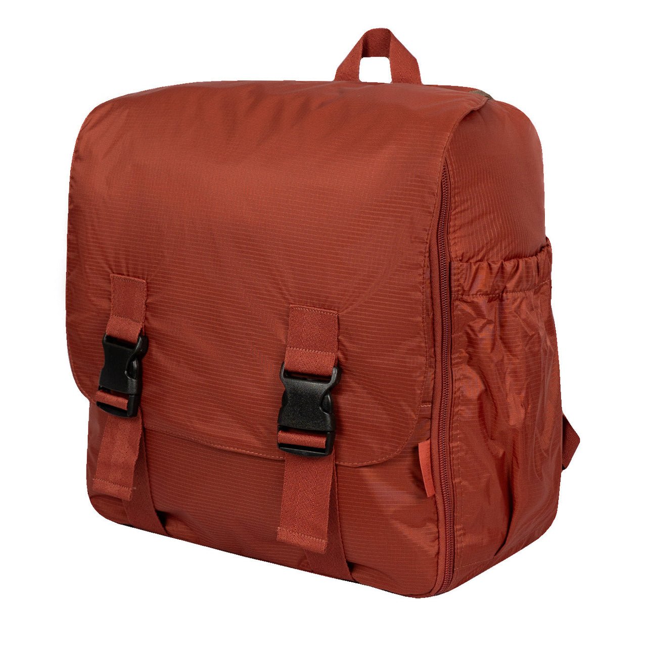 Morral Cabina Tapa Citybags Rojo Carmin