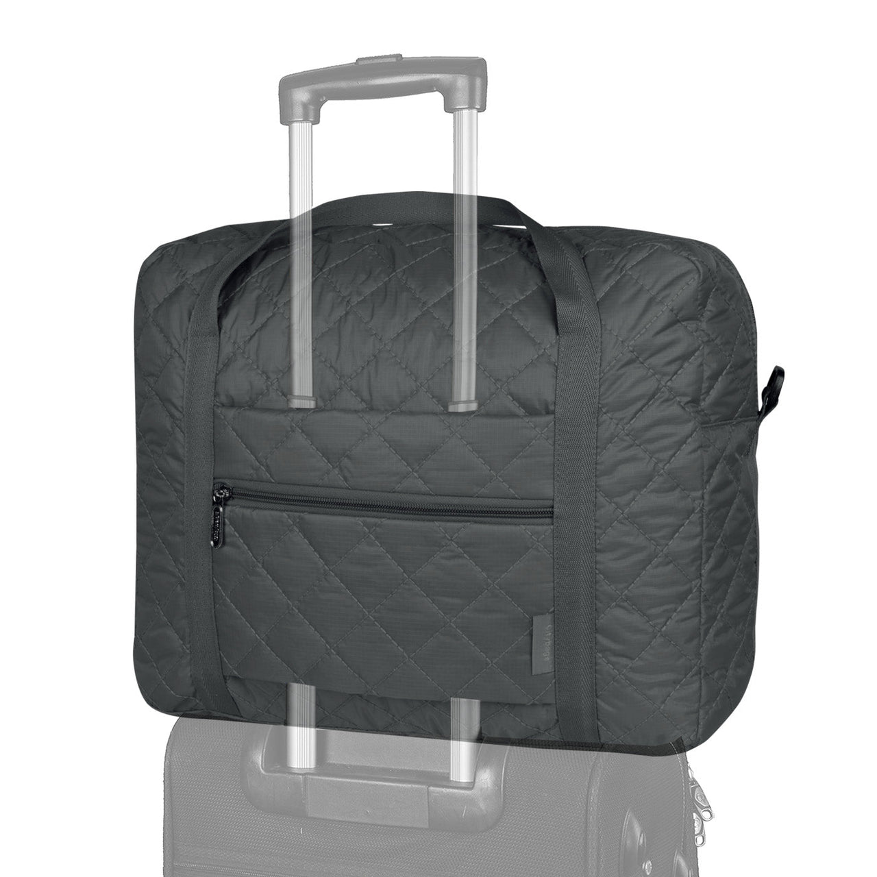 Maleta Articulo Personal Plegable Puffer Gris