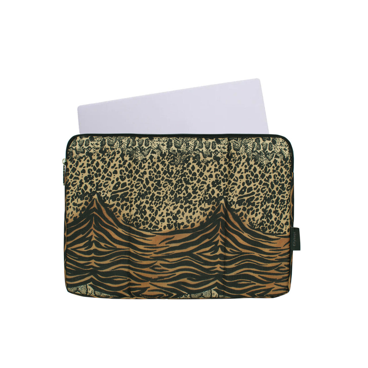 Estuche Laptop Grande ULTRA Estampado Vegas Citybags Multicolor 37x27x2cm