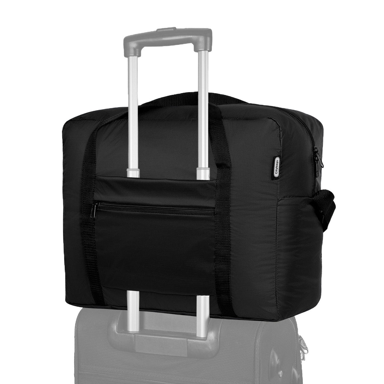 Maleta Equipaje de Mano Plegable Citybags Negra
