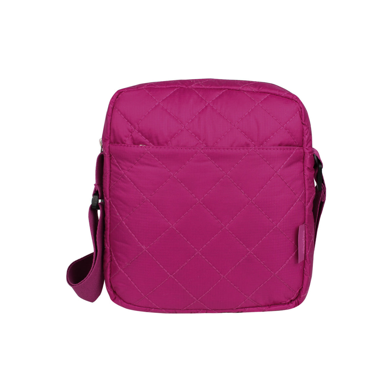 Bolso Manos Libres Viajero puffer Fucsia