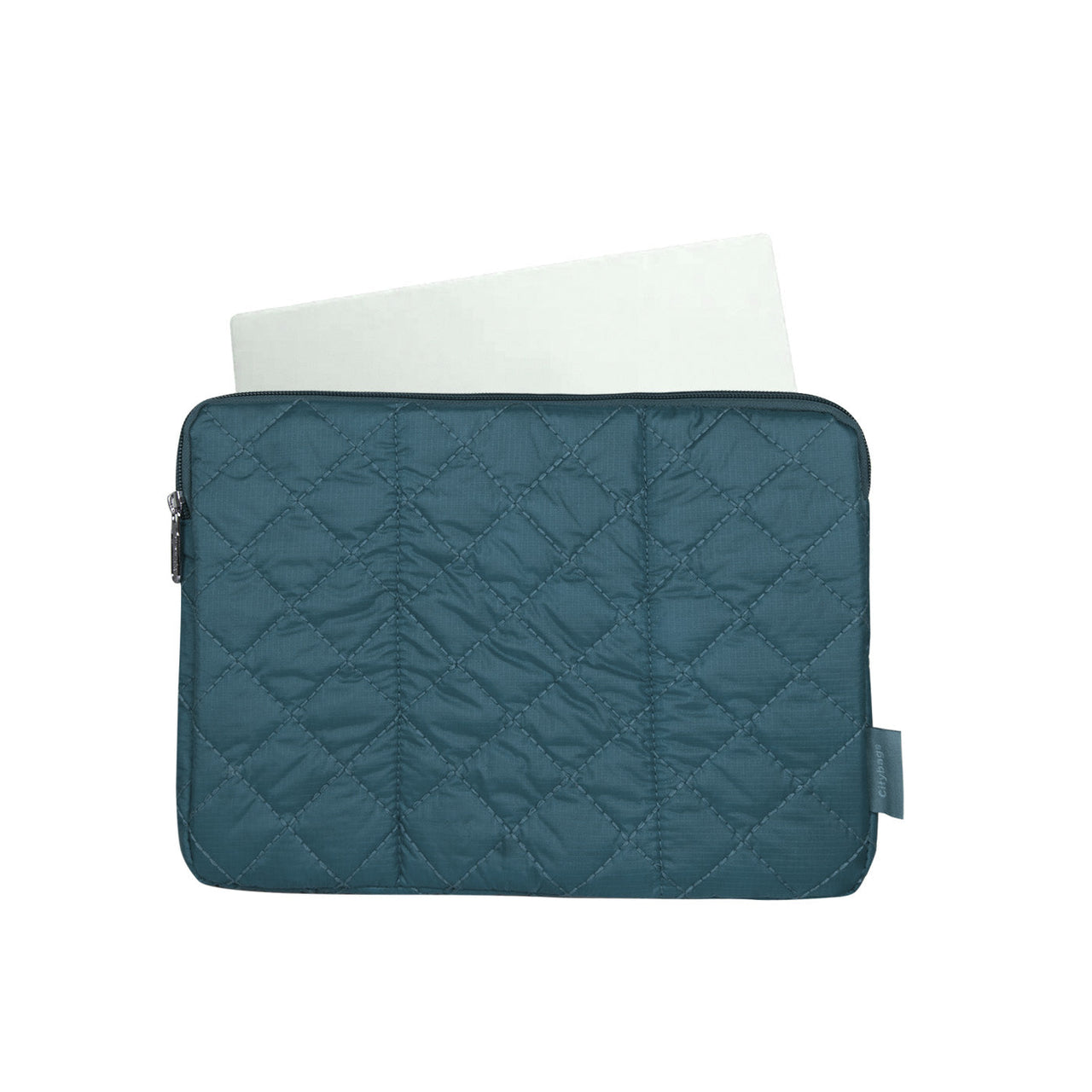 Estuche Laptop Grande Puffer Azul 37x27x2cm
