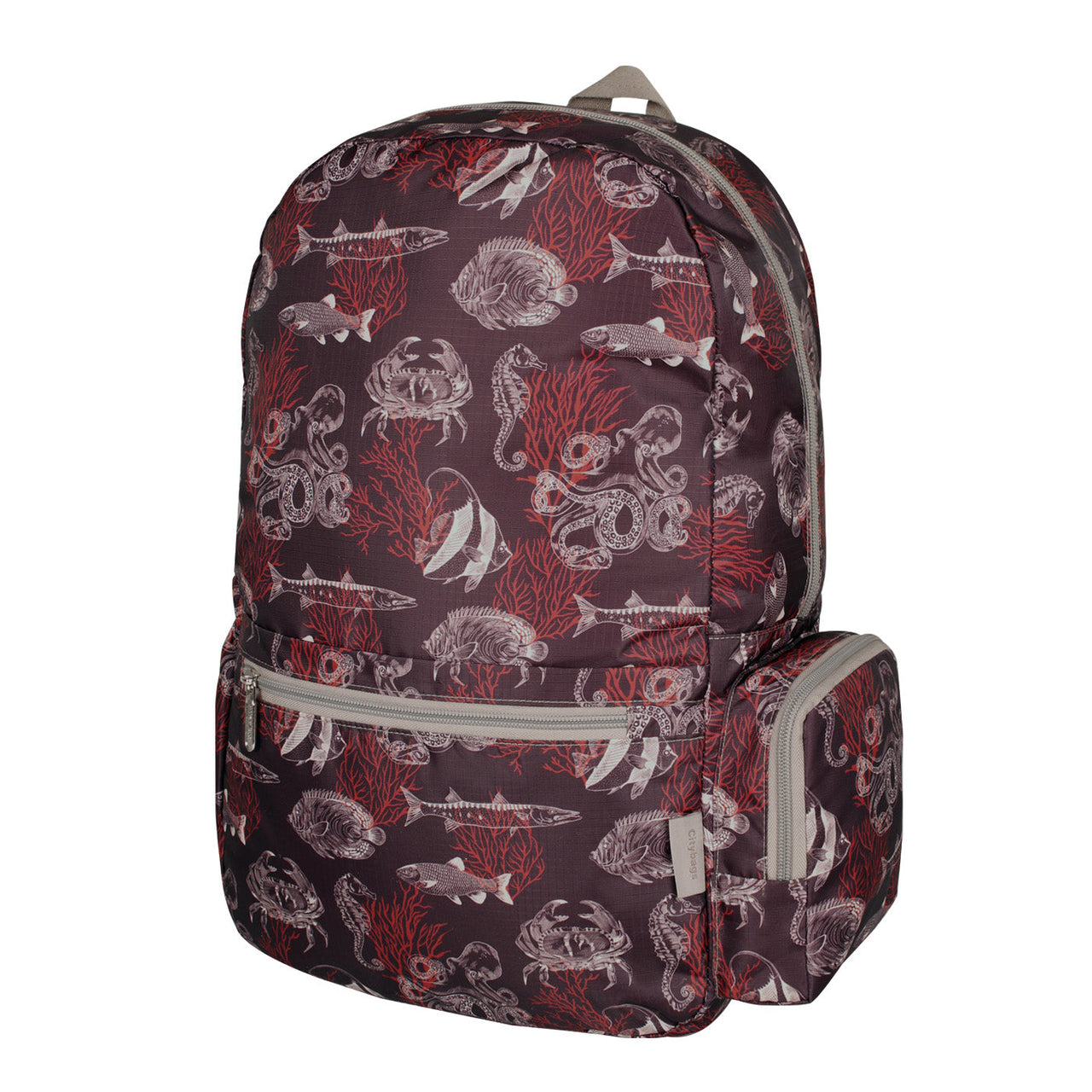 Morral Plegable ULTRA Estampado Coral Citybags Multicolor