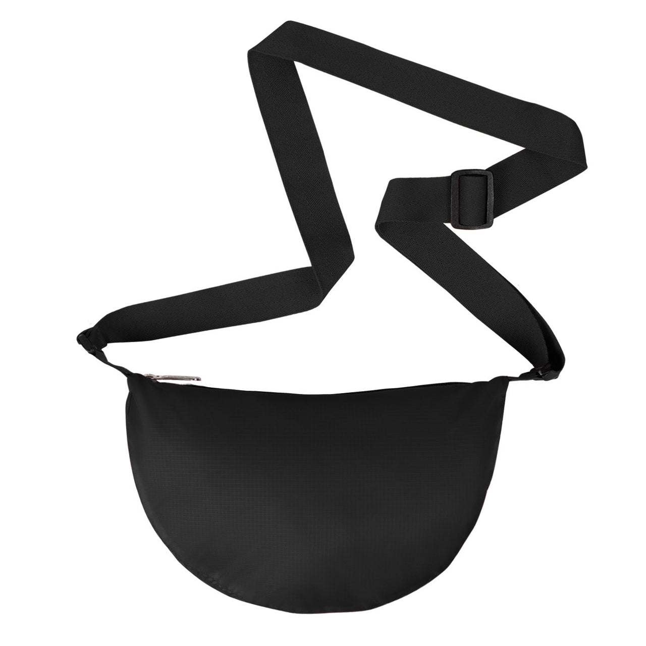 Bolso City Pequeño Manos Libres Plegable Color Negro