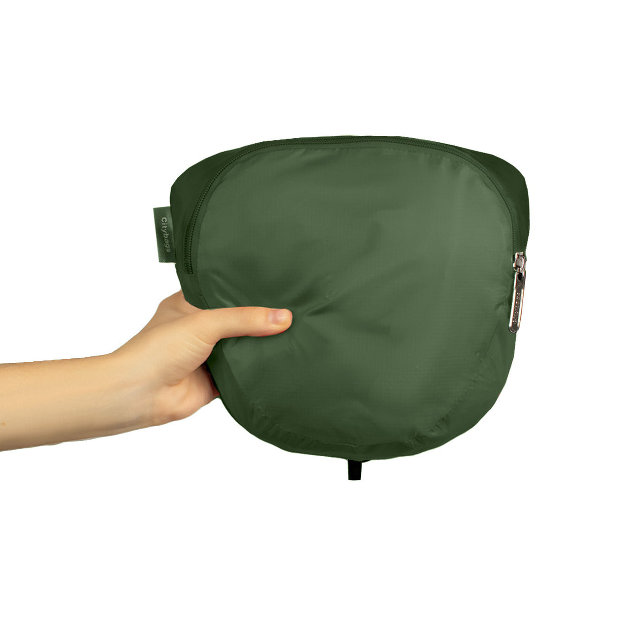 Morral Viajero XL Plegable Citybags Light verde militar