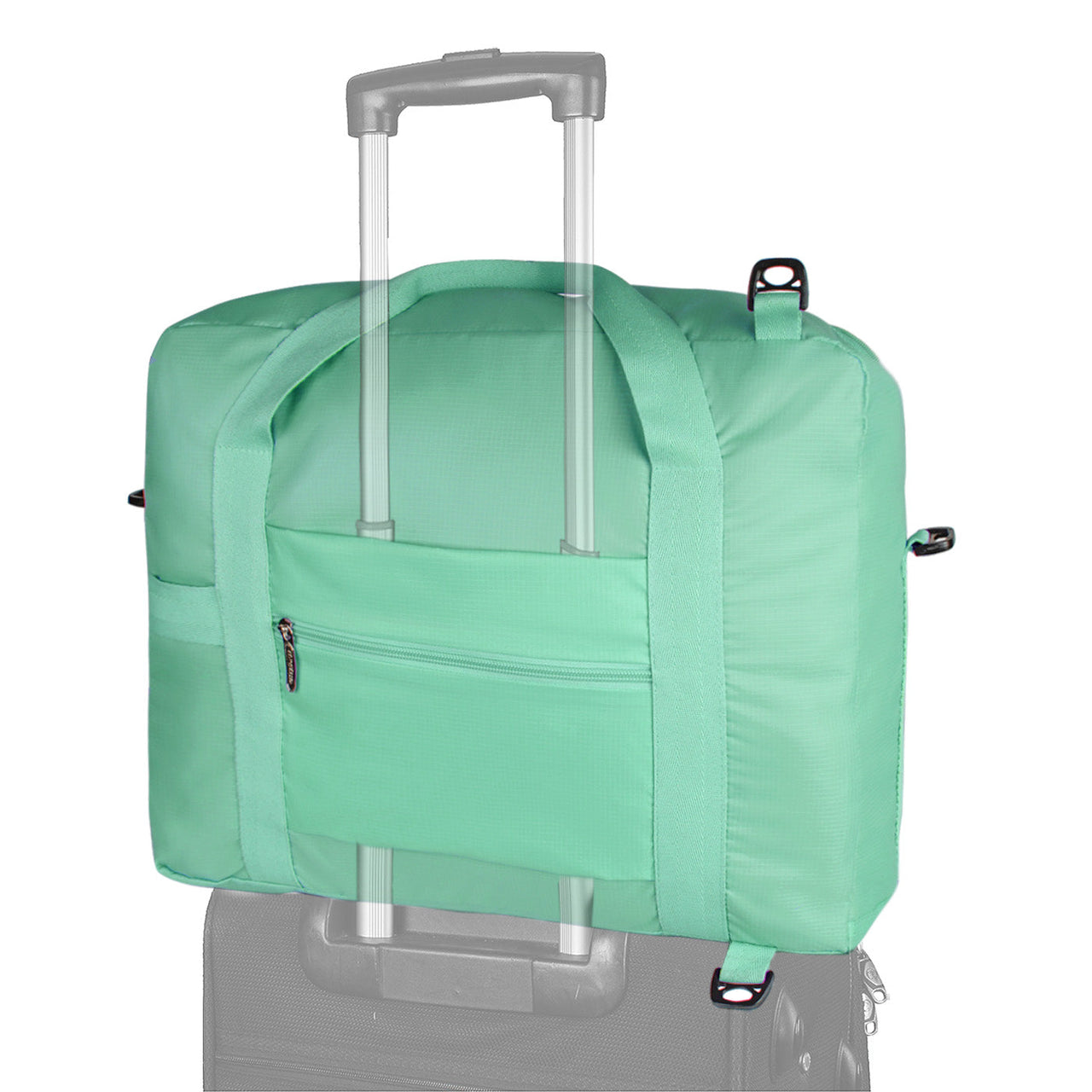 Maleta Equipaje de Mano Plegable Citybags Verde Menta