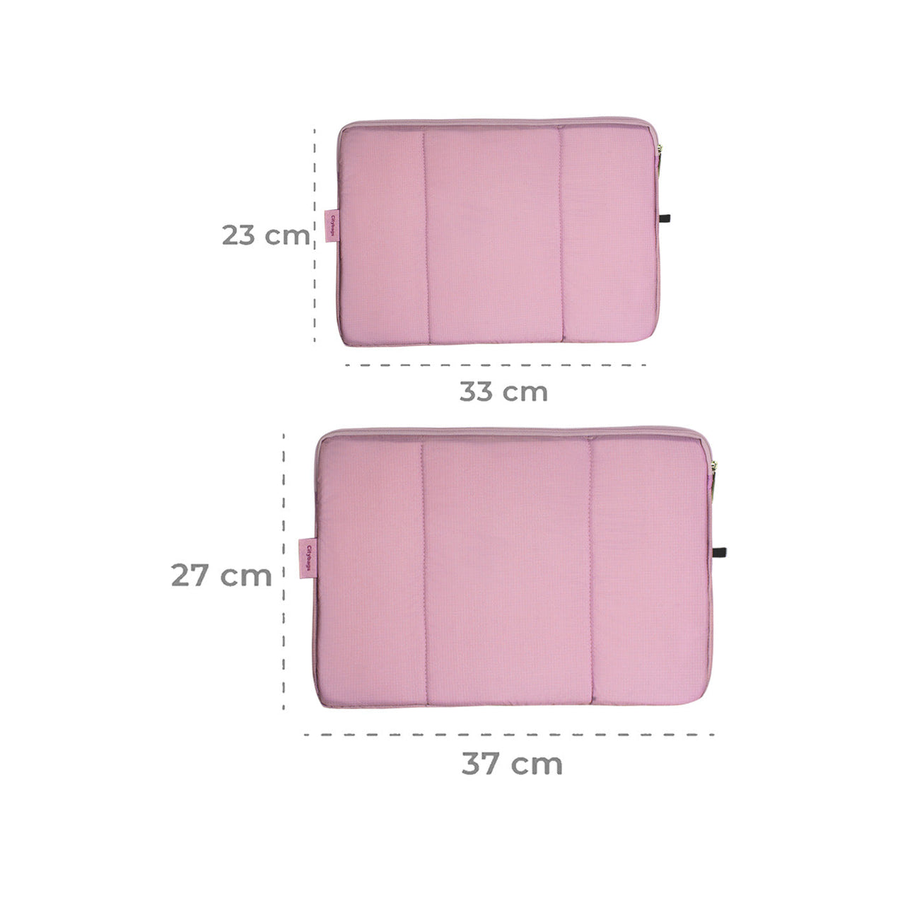 Estuche Laptop Citybags Rosado Pastel