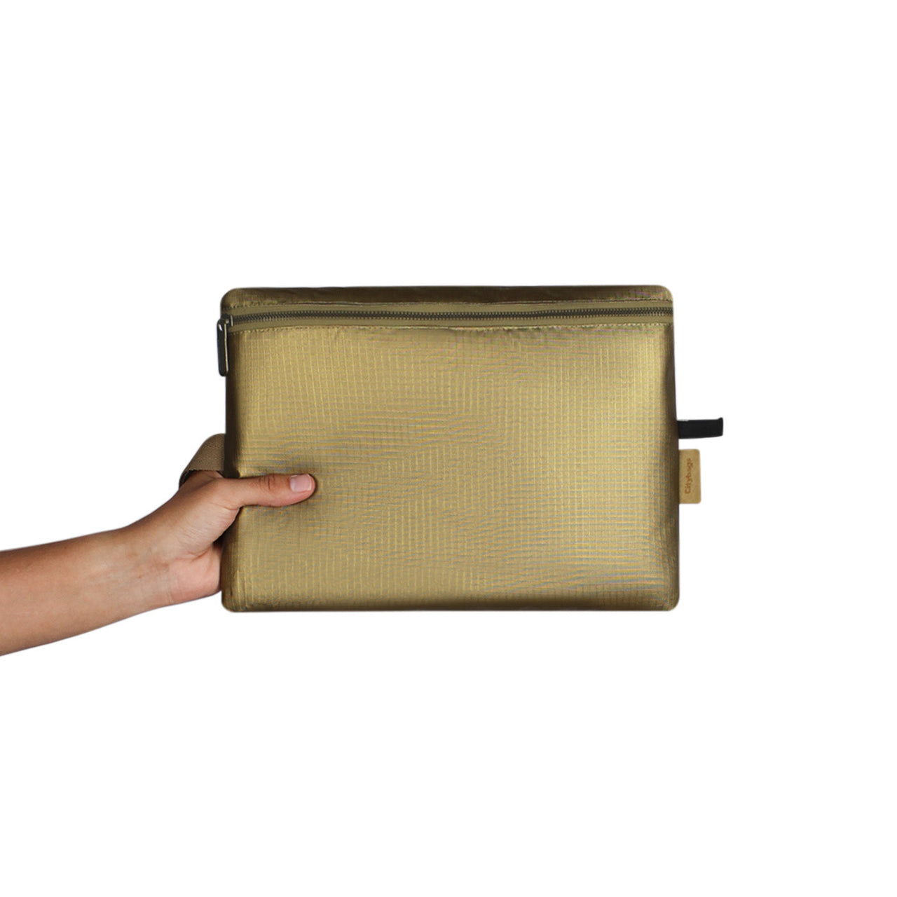 Maleta M ULTRA Plegable Citybags Brillante Gold