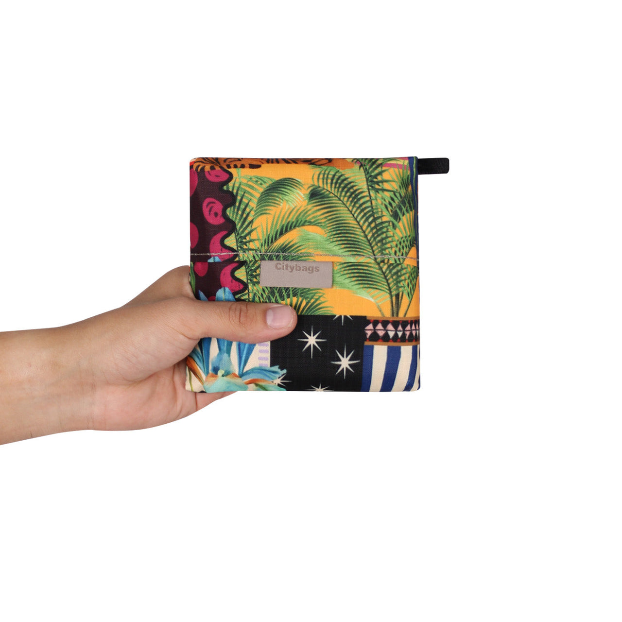 Bolsa Compras Tafeta Estampado Glam Citybags