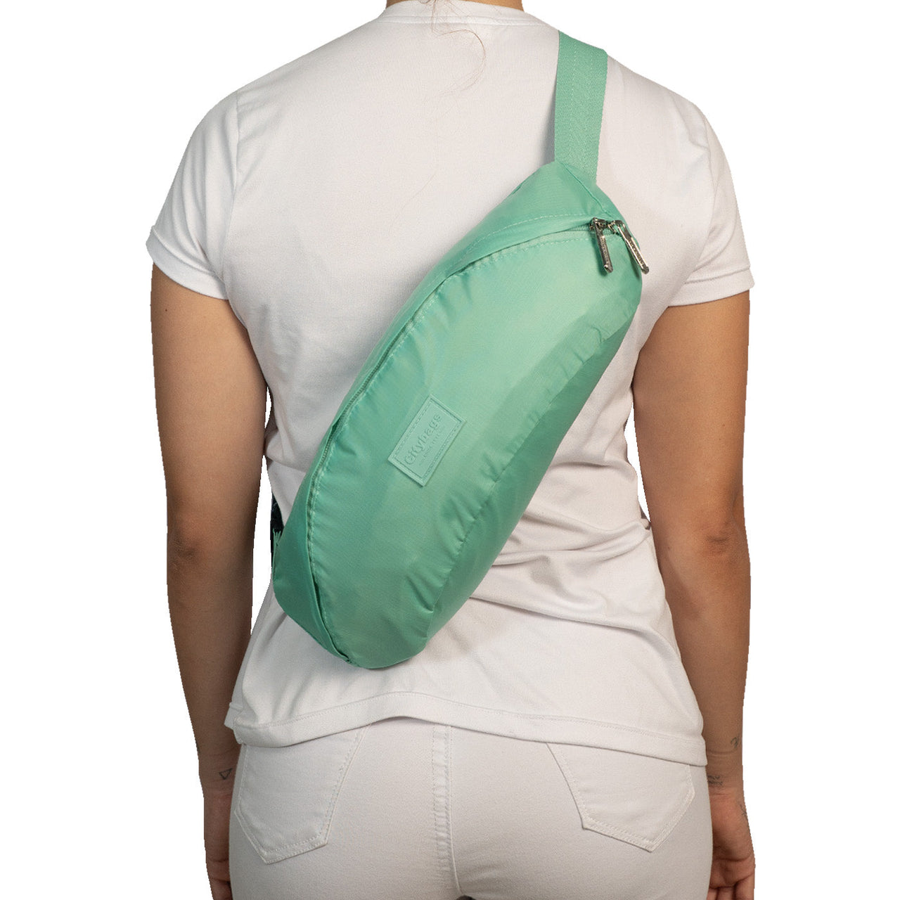 Canguro New York Light Citybags Verde Menta