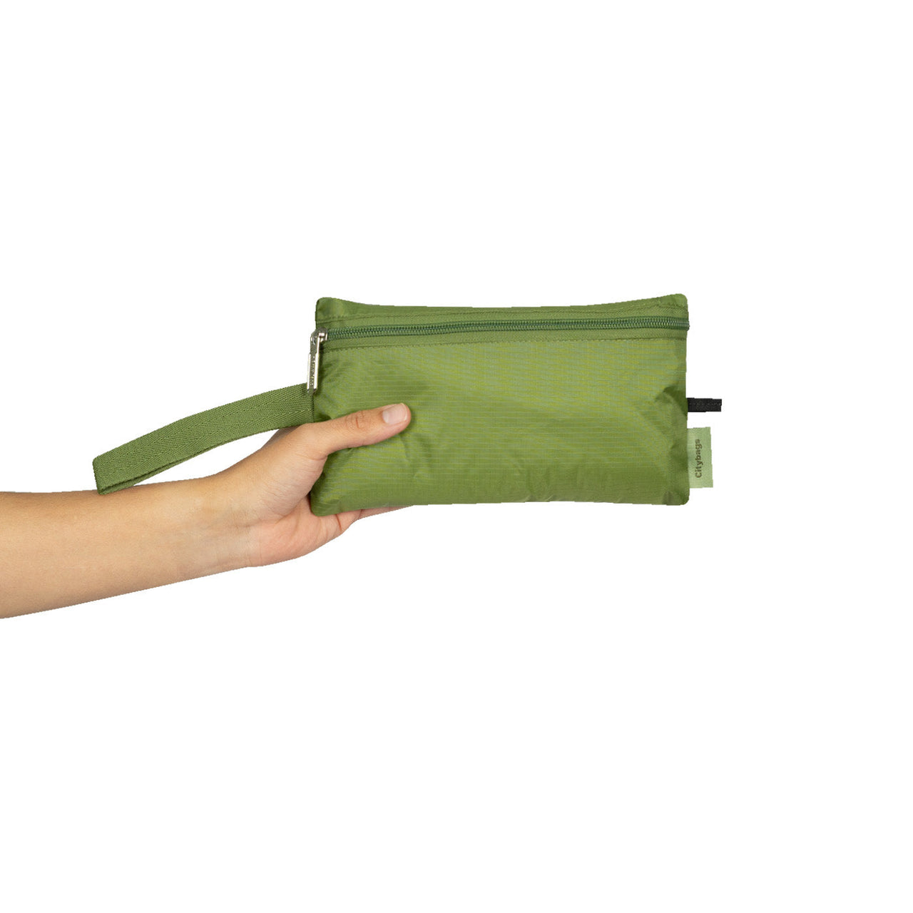 Bolso City Pequeño Manos Libres Plegable Verde Pino