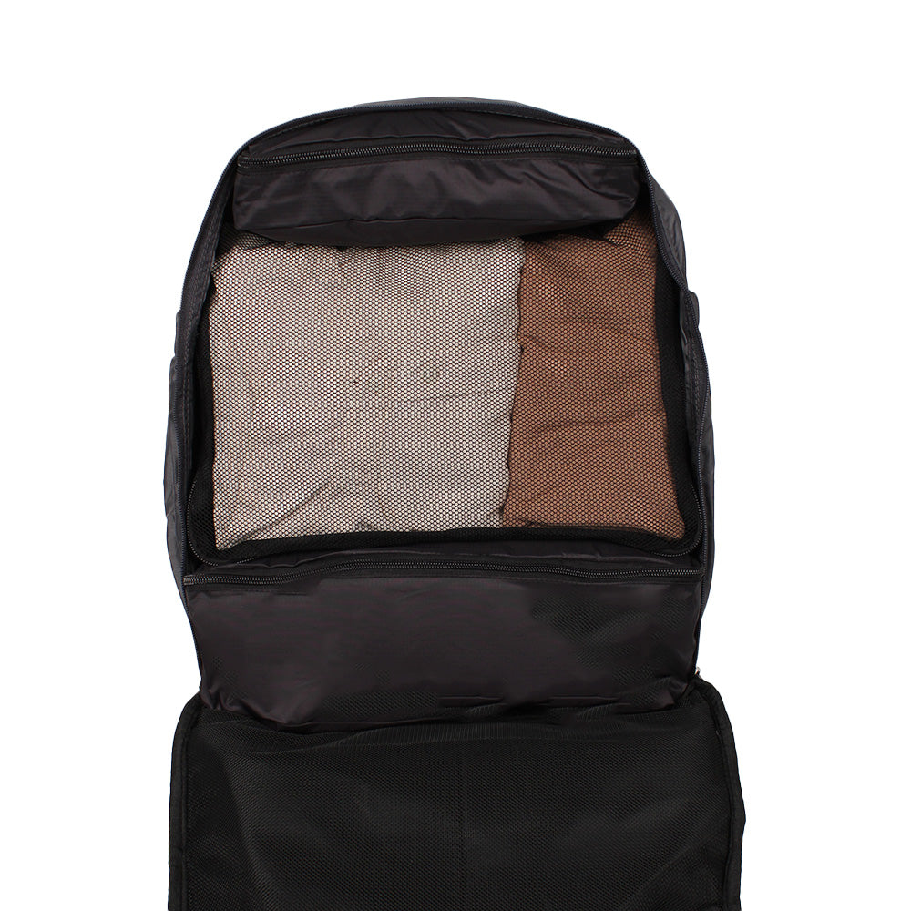 Cubos Organizadores Setx4 Morral Cabina Light Negro -NG