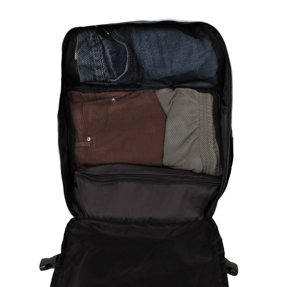 Cubos Organizadores Setx5 Morral One Light Negro -NG