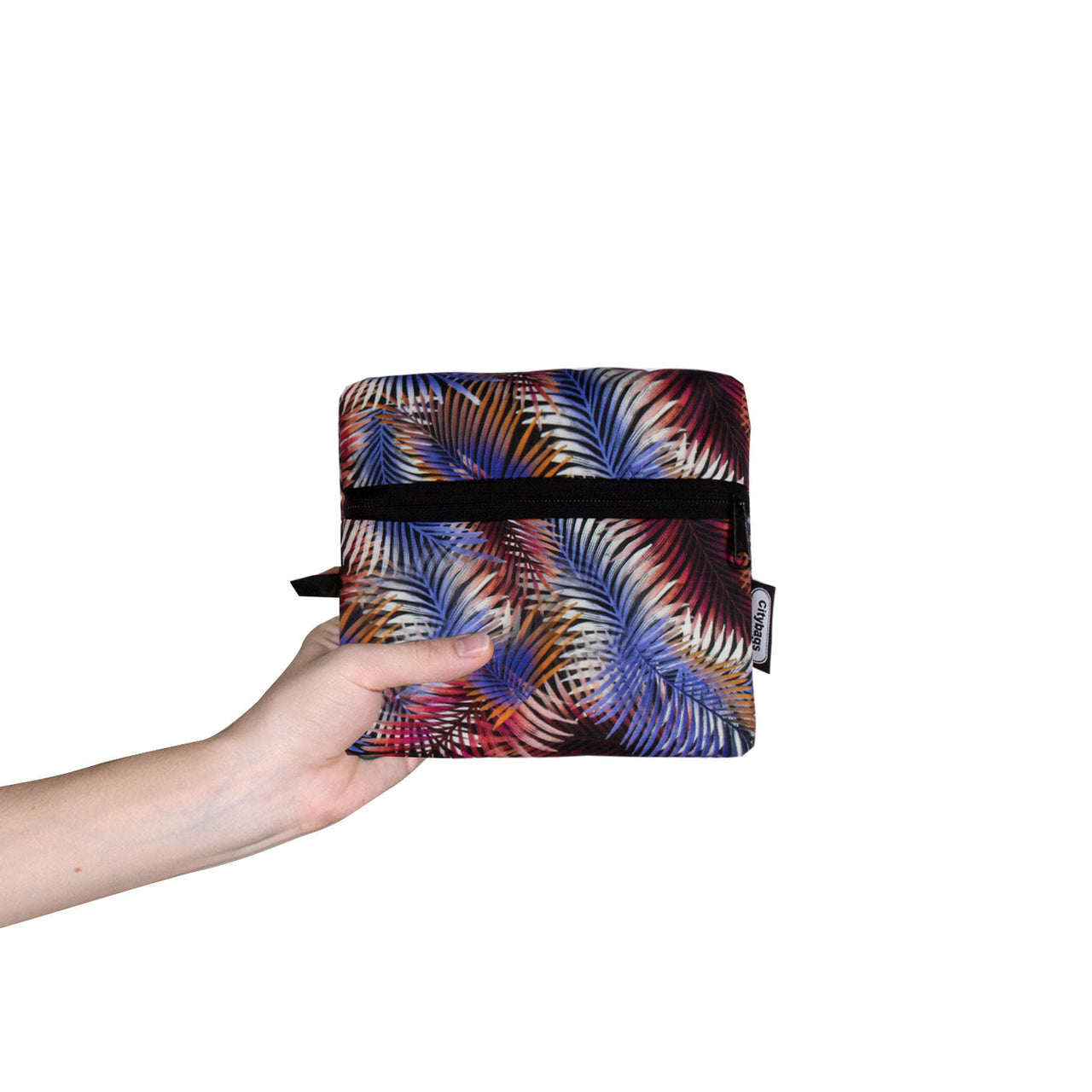 Tula Plegable ULTRA Estampado Palmas Citybags Multicolor