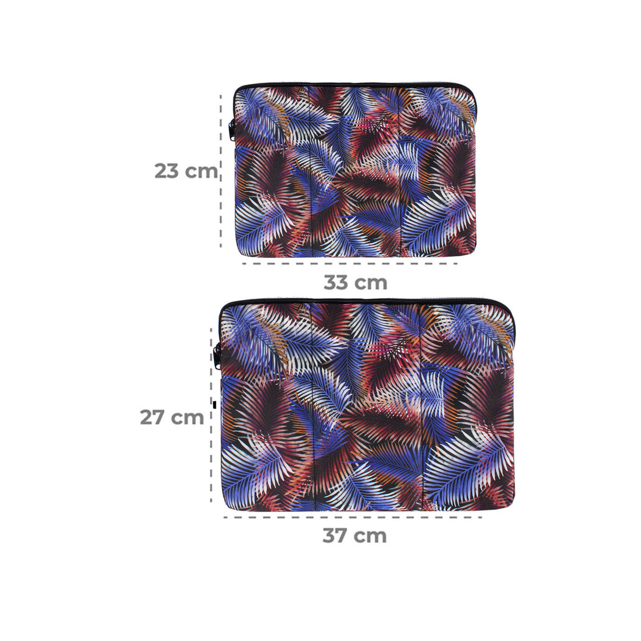 Estuche Laptop Pequeño ULTRA Estampado Palmas Citybags Multicolor 33x23x2