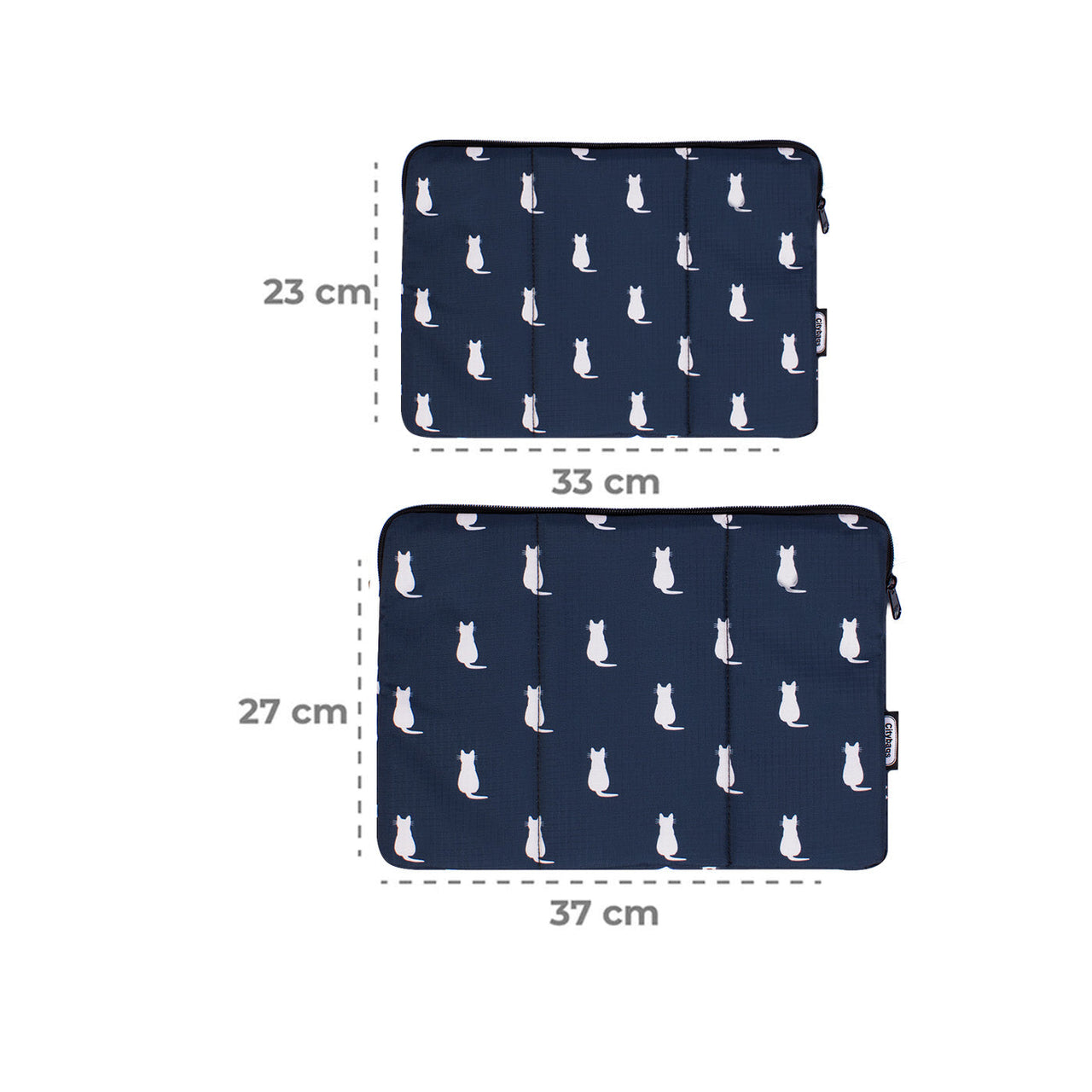 Estuche Laptop ULTRA Estampado Gatos Citybags Multicolor