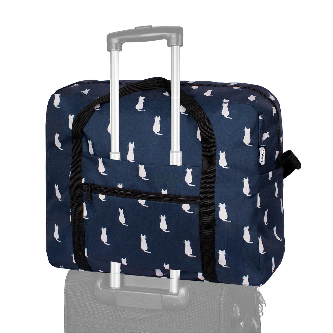 Maleta Articulo Personal  Plegable ULTRA Estampado Gatos Citybags Multicolor