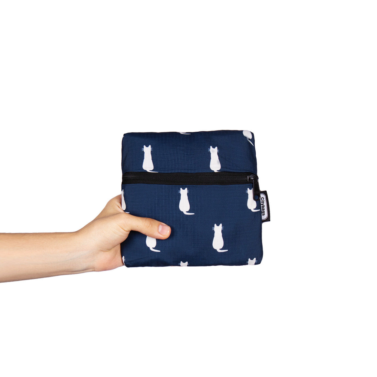 Tula Plegable ULTRA Estampado Gatos Citybags Multicolor