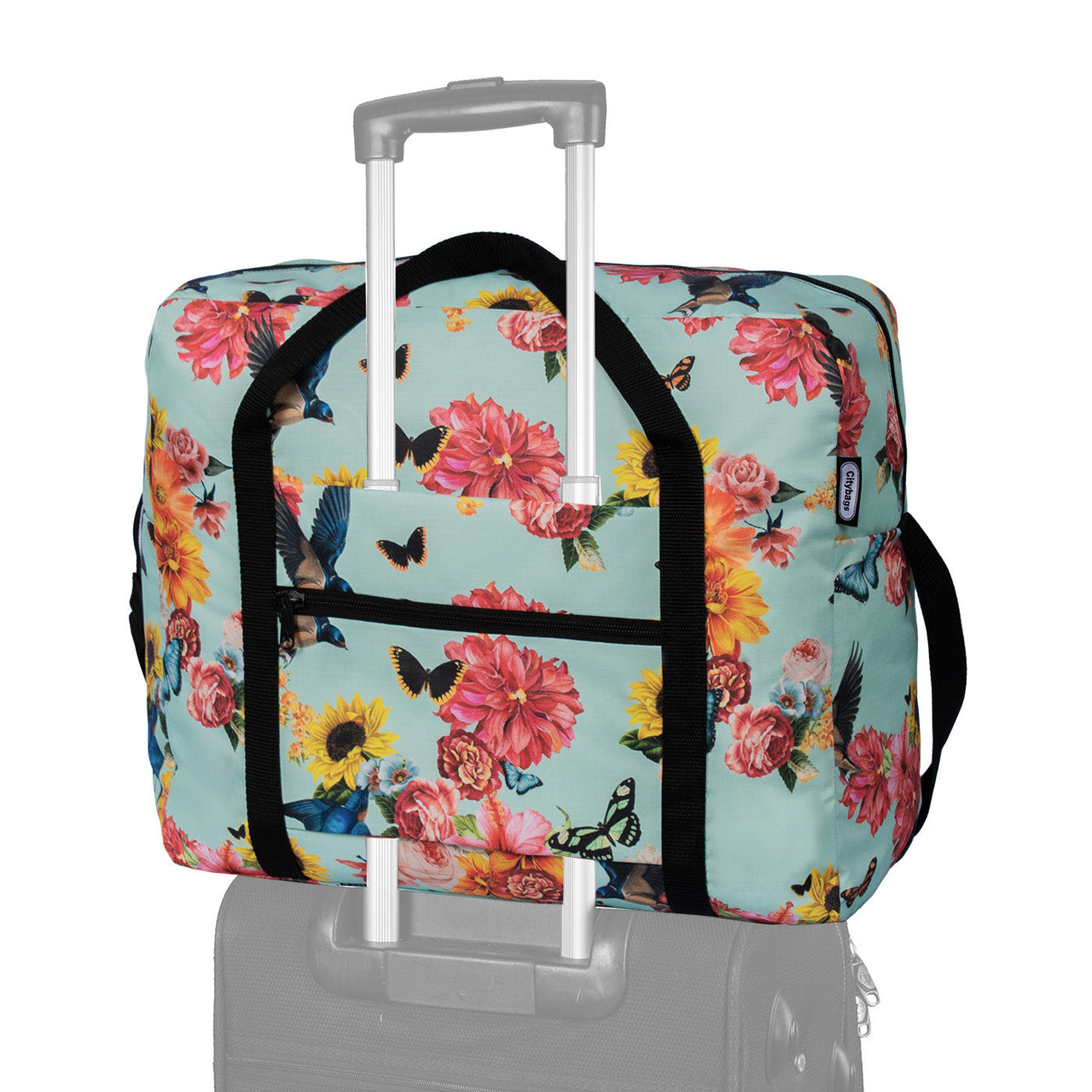 Maleta Articulo Personal  Plegable ULTRA Estampado Primavera Citybags Multicolor