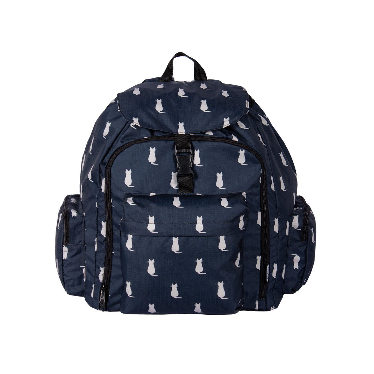Morral Mochilero XL ULTRA Estampado Gatos Citybags Multicolor