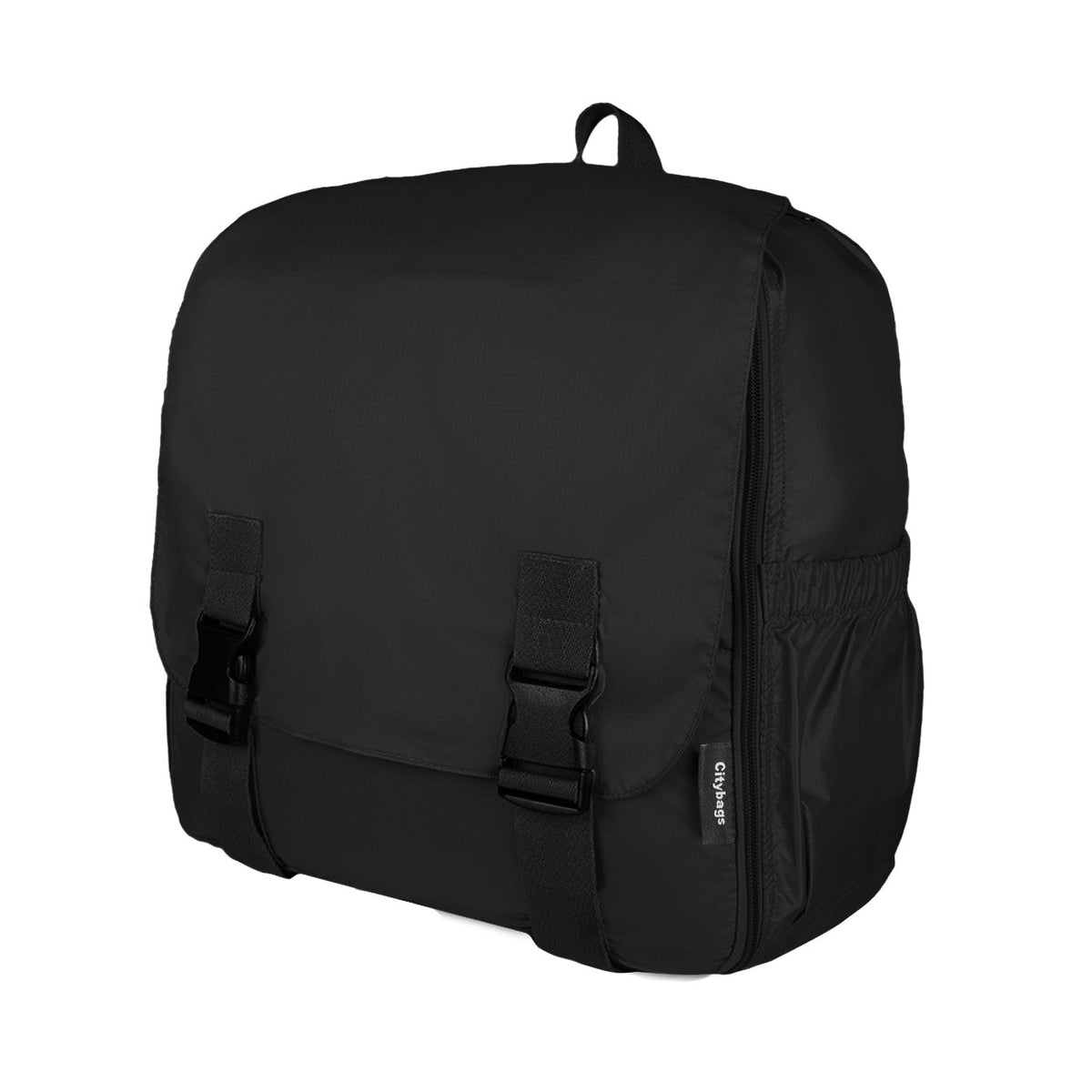 Morral Cabina Tapa PLEGABLE Light Negro